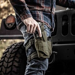 US Tactical Drop Leg Holster Adjustable Right Hand Thigh Pistol Gun Holster