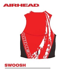 NWT AIRHEAD Swoosh Red Youth 55-88 Pounds Life Jacket Water Safety