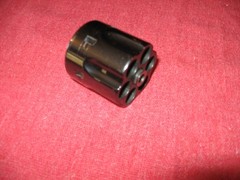 UNKNOWN 44 LONG COLT CALIBER SINGLE ACTION REVOLVER CYLINDER.