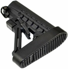 US SELLER!!! Butt Stock Synthetic Rubber 1&Prime; Butt Pad- Black