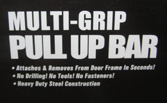 Ally Peaks Multi-Grip Pull Up Bar Doorway Trainer Home Gym Strength Workout