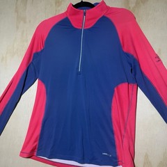 Cutter & Buck Annika Women’s L Large 1/2 Zip Long Sleeve UPF 50+ DryTec Pullover