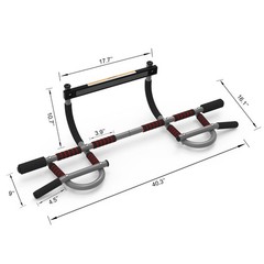 Screw Free Adjustable Doorway Pull Up Bar Upper Body Pull Up Training Bar