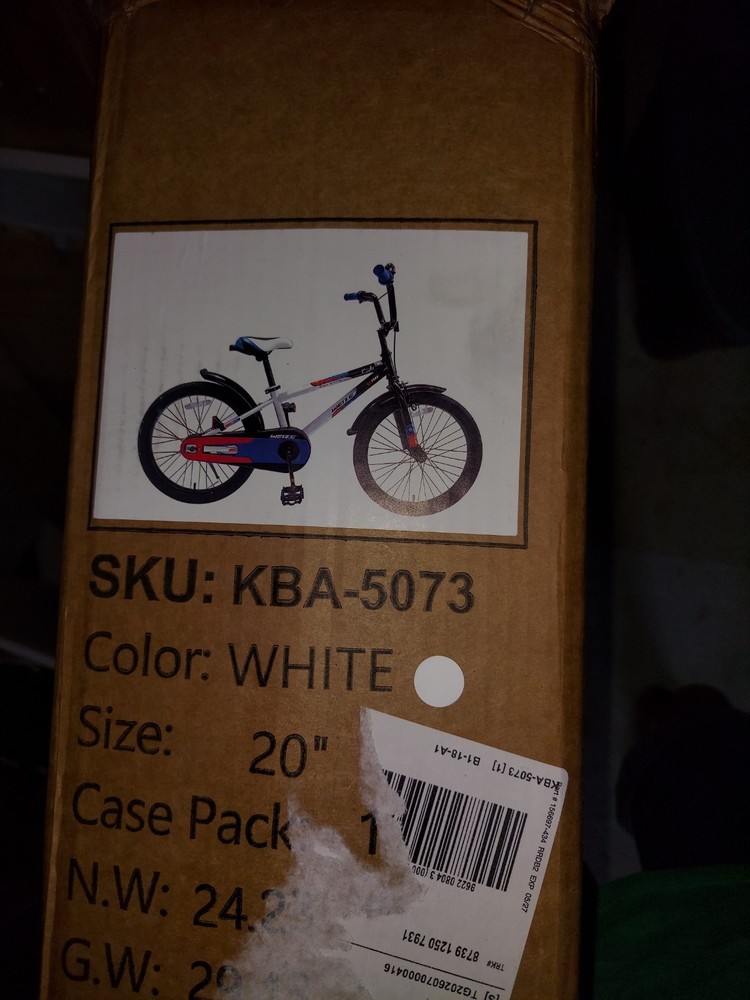 hoytkolity 20 inch Kids Bike for Boy 7-13 Years Old Cycling Kiddo Open Box