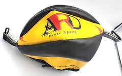 ARD® Artificial Leather Boxing Speed Bag MMA Double End Dodge Ball Punching