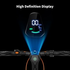 RS500 1000W Electric Scooter 35Miles Max Range 624Wh Battery Fingerprint Unlock