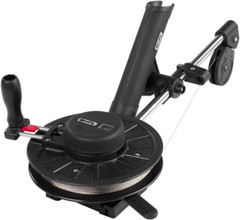 Depthking #1060 Manual Downrigger with Rod Holder – Black, Medium Size