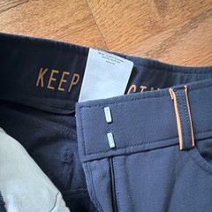 Decathlon Women&rsquo;s Navy Riding Breeches Size 8 Polyester Viscose Elastane