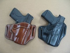 Azula Leather OWB 2 Slot Pancake Belt Holster CCW For…Choose Gun & Color – B