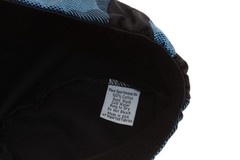 Pace Cycling Cap Blue Streak 100% Cotton Twill Blue/Black Made in USA NEW