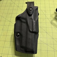 6360-447 Sig P-229R Safariland Duty Holster Right Handed High Belt Loop Matt