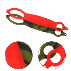 Adjustable Silicone Water Bottle Carrier Grip Band Strap Handheld 0.09 Pounds