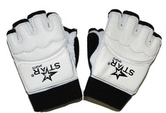 Half Finger Sparring Hand Gloves Hand Protector Taekwondo Karate MMA Muay Thai
