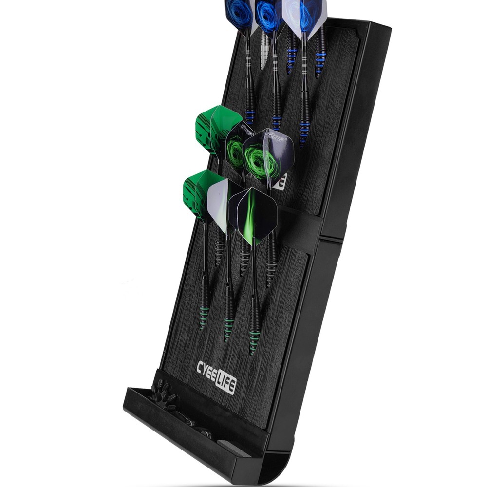 Cyeelife Dart Holder Combinable Plastic Wall Mount for 12pcs Steel/Soft Tip Dart