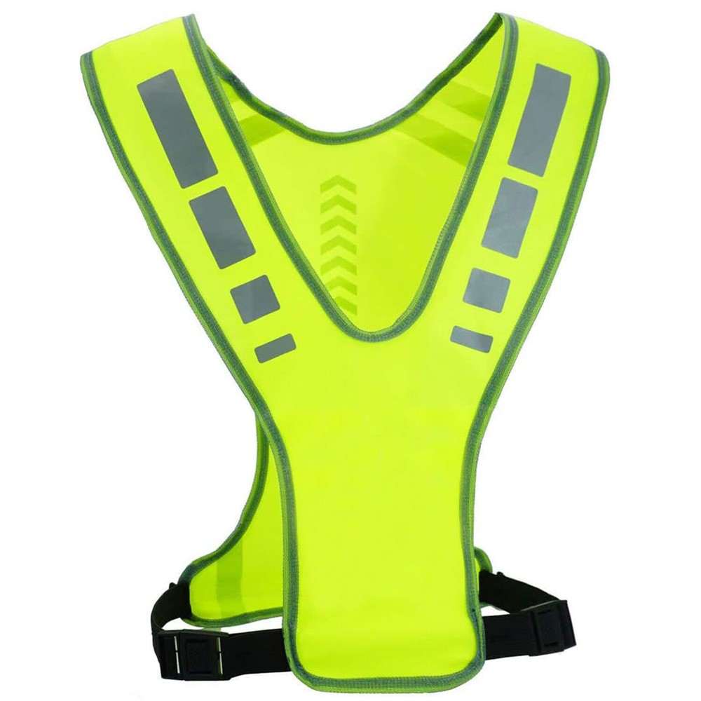 MaximalPower Reflective Vest for Walking at Night – Adjustable Reflective Safety