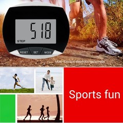 Pedometer Walking Step Counter with Belt Clip Multi-functional Pedometer LCD Dis