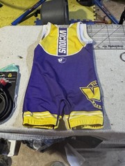 Vicious Youth Small Wrestling Singlet Purple