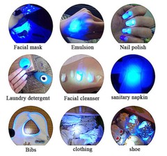 UV Flashlight Black Light Super Bright 120000lm Torch Ultra Violet Lamp LED