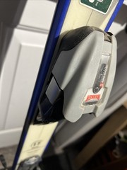 K2 FOUR R Mountain Skis 160cm w/ MARKER M 900 Bindings Blue