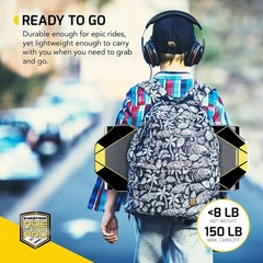 SwagTron Swagskate Ng-3 Electric Skateboard for Kids – Black/Yellow 63866-2