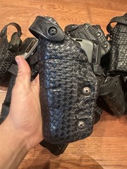 Safari Land 6070-683 Glock 20/21 Duty Holster Left Hand Basket Weave Black