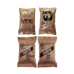 MRE U.S. Military Ready to Eat Meals INSP 2026 – Case, 1, 2, 4, 6 Pack Options