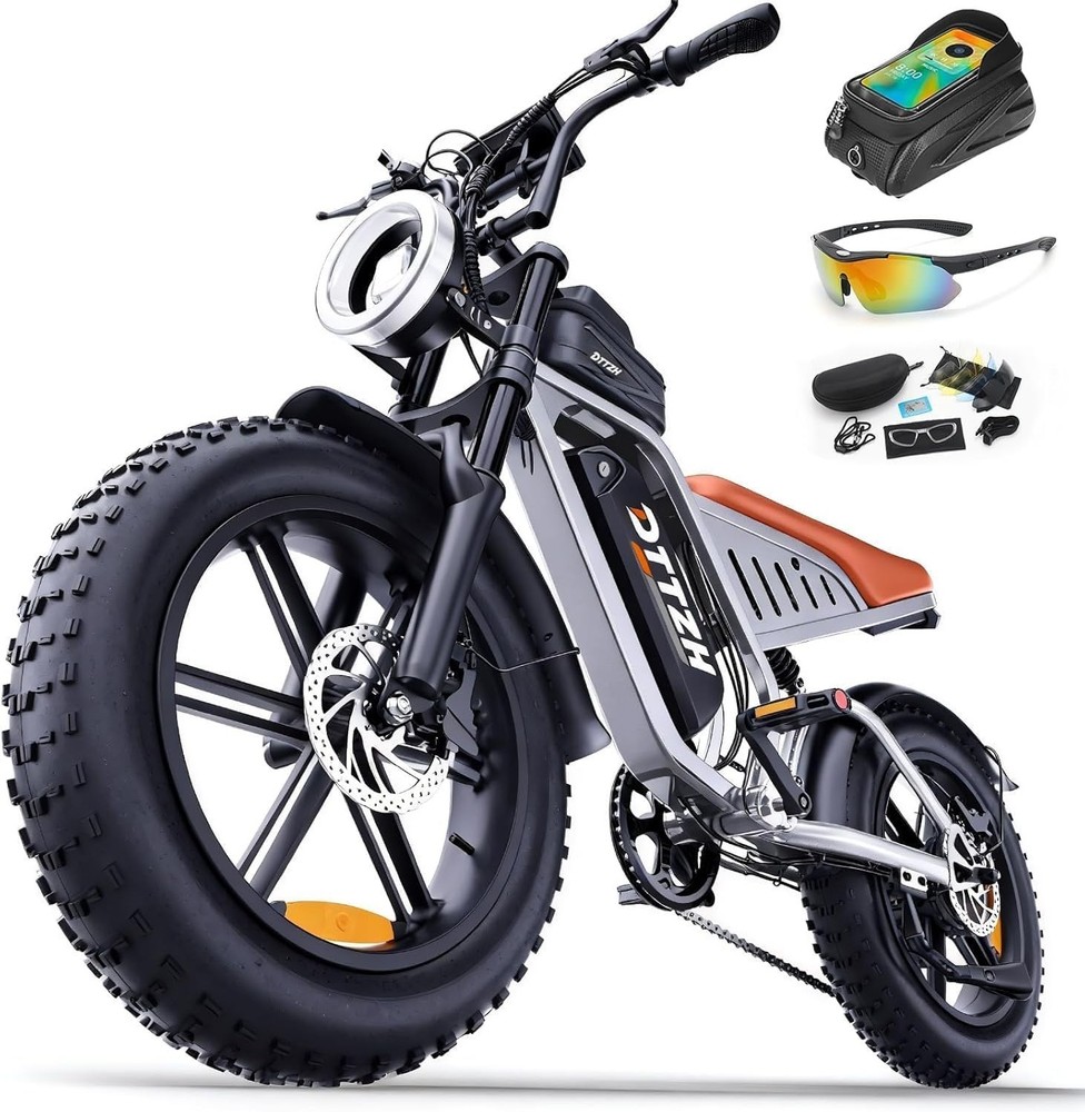DTTZH F6/F6S/PRO Off-Road Ebike for Adults 2000W 40MPH electric bike 20&Prime;Fat Tire