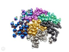 BURNING BLUE Titanium Disc Brake Rotor Bolts M5x10 For Hope Sram Magura
