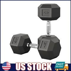45LBS Hex Dumbbell Set ,Strength Training Hand Weights Dumbbells Pair ,Fitness