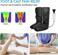 QUINEAR Leg Massager with Heat, Compression Device for Legs, Heated Compressi…