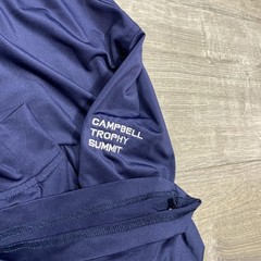 Straight Down Pullover Mens XL Navy Blue Quarter Zip Golf Performance Stretch