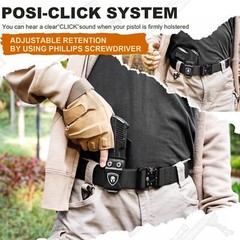 IWB Kydex Holster Optics Cut: Ruger Max 9 Pistol, Adj.Retention&Cant Right/Left