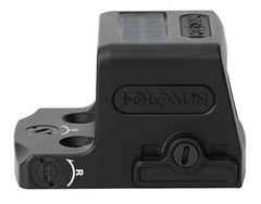 Holosun EPS-RD-MRS Red 2MOA Dot Multi-Reticle Aluminum Shake Awake Pistol, Black