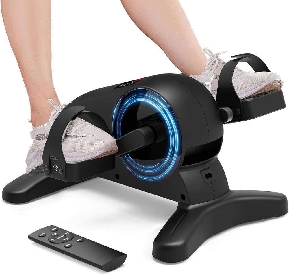 Mini Under Desk Exercise Bike Pedal Exerciser Motorized Setting Bike for senior