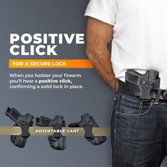 IWB Full Cover Classic Holster Fits Smith & Wesson BODYGUARD 2.0