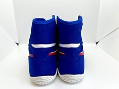 asics Boxing Wrestling Shoes Blue Red Line White 1083A001 EX-EO NEW TWR900