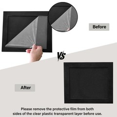 Dononr Hidden Gun Storage, Safe for 12.2*10.6*2.24inch, Black