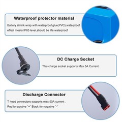 48V 8Ah 10Ah 14Ah 20Ah Lithium Batetry for 20W-1200W Electric Bike Ebike Scooter