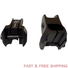 1 Pair Tactical Low Profile Metal Sights Front & Rear Sights Set for D & D