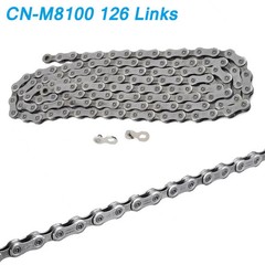Shimano DEORE XT CN-M8100 12-Speed MTB E-Bike Chain 126 Links Quick Link