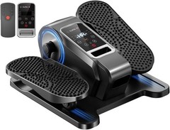 Compact Mini Elliptical Machine with Remote | 12 Adjustable Speeds for Home Use