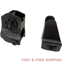 1 Pair Tactical Low Profile Metal Sights Front & Rear Sights Set for D & D