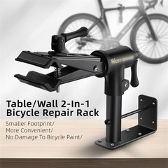 WEST BIKING Wall Table Mount Repair Stand Bicycle Maintenance Workstand Tool