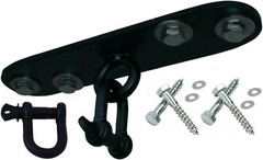 ARD CHAMPS™ 10&Prime; Long Punch Bag, Steel Ceiling Hook & Swivel Wall Bracket Boxing
