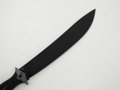 New! Kershaw 1076 14&Prime; Fixed Blade Machete Knife Carbon Steel w/ Sheath