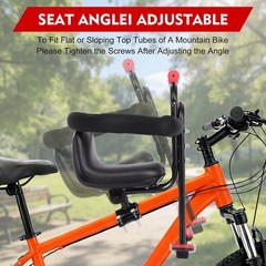 Kid&rsquo;s Bike Seat Front Mounted Child Bike Seat for Adult Bike，Bicycle Kids Chair