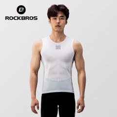 ROCKBROS Men&rsquo;s Cycling Base Layer Vests Quick Dry Tank Top Breathable Undershirt