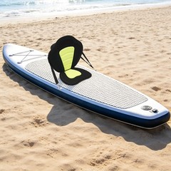 Ergonomic Paddle Board Seat W/Backrest Adjustable Straps For Kayak Canoe Fishing