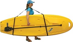Adjustable Shoulder Strap for SUP and Kayak – Durable & Ergonomic Black