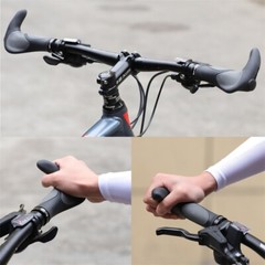 WEST BIKING Bike Grips Ergonomic Lock-on Bicycle Handlebar Bar Ends Plugs a Pair